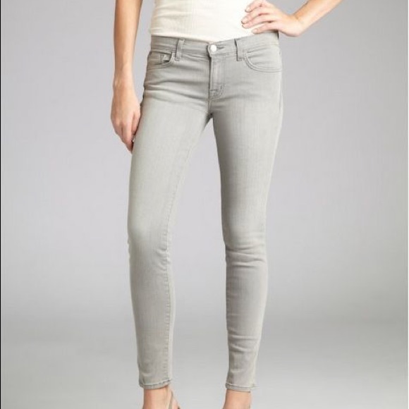 J Brand Grey 910 Skinny Jeans Size 30